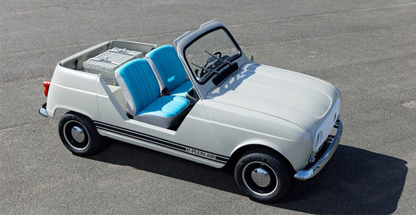 6park Com 向60年代致敬 Renault 推出超chill復古電動車 E Plein Air