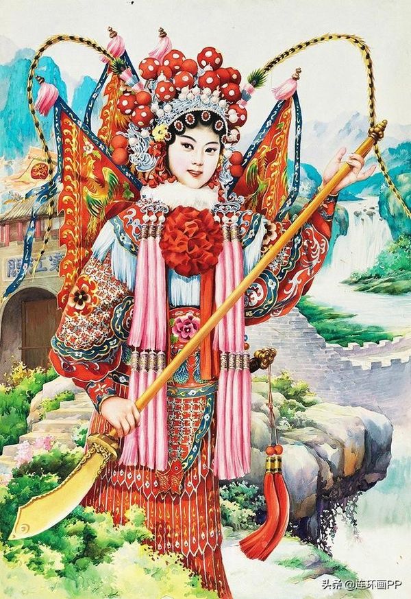 6park.com 一组名家创作的古典题材精美年画欣赏