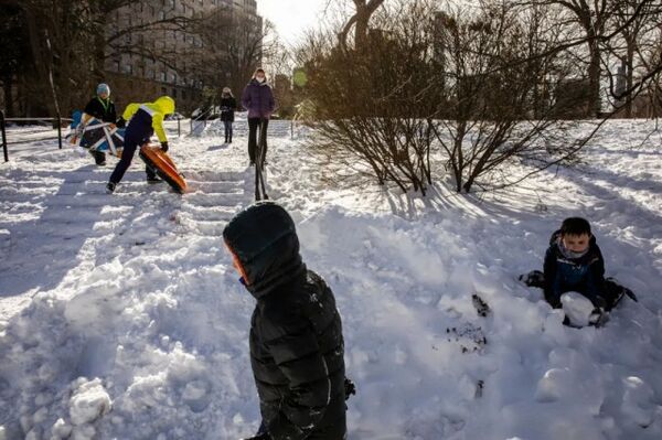 6park Com 纽约暴雪 体育馆压塌 困住司机10小时 6park Com 纽约暴雪 体育馆压塌 困住司机10小时