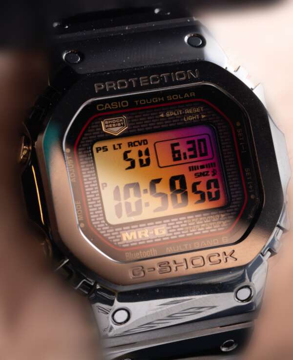 6park.com 新品评测：卡西欧G-Shock MRG5000高端数字手表