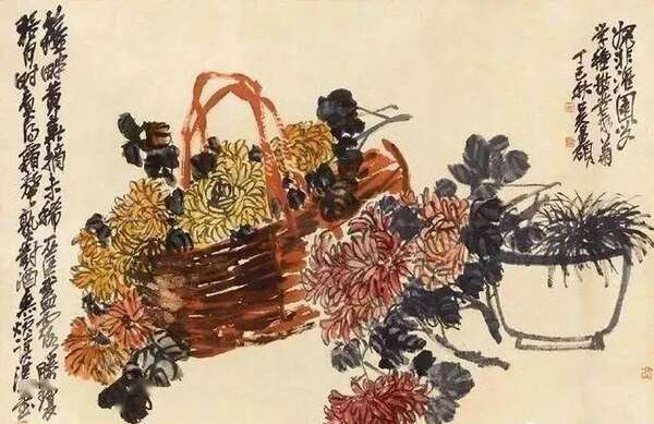 吴昌硕花卉作品欣赏_艺术品鉴赏_【兴艺堂】